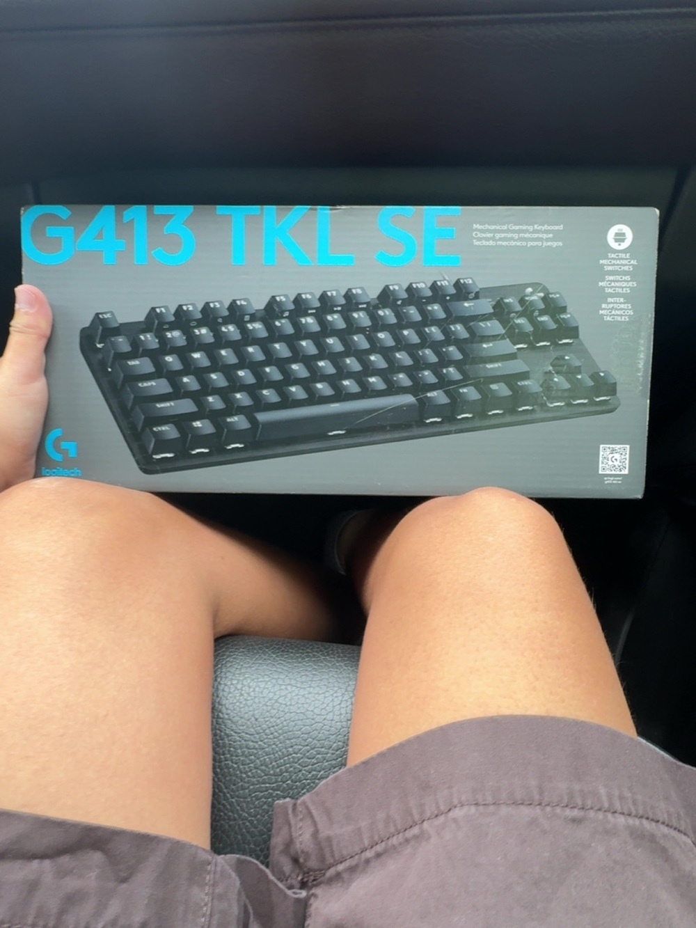 Logitech G413 TKL SE Mechanical Keyboard - Black